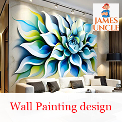 Wall painting design Mr. Sandip Santra in Chandannagar